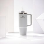 STANLEY Quencher H2.0 Tumbler with Handle and Straw 30 oz | Flowstate 3-Position Lid | Cup Holder Compatible for Travel | Insulated Stainless Steel Cup | BPA-Free | Frost